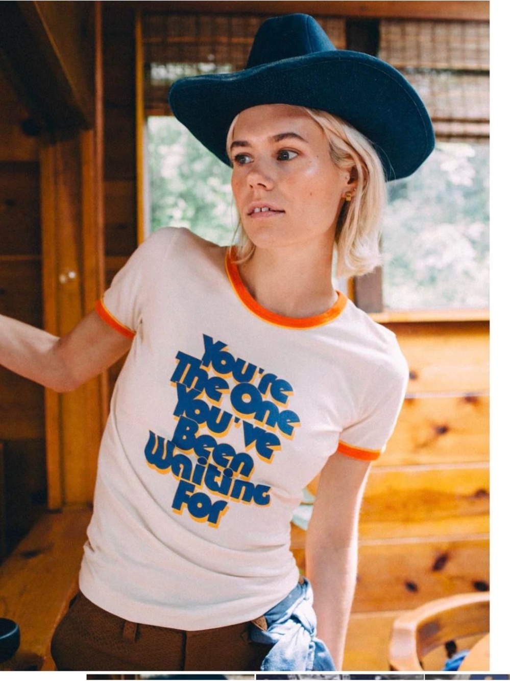 The bee & the fox your the one shirt